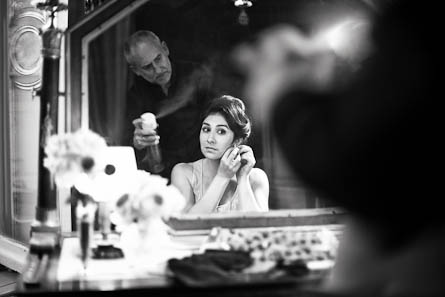 Wedding preparations Paris
