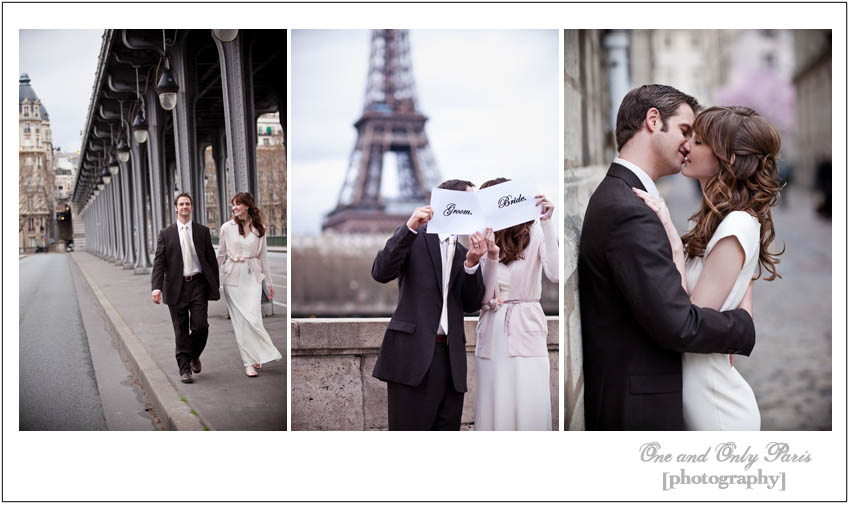 Paris wedding photographer One and Only Paris Photography