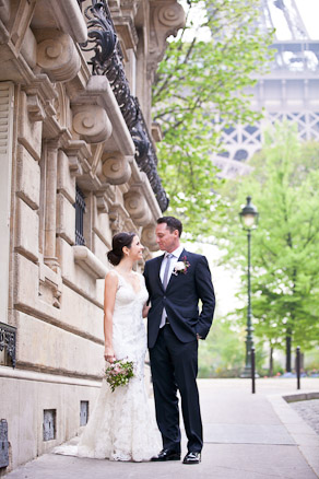 Paris Wedding Photo Eiffel Tower