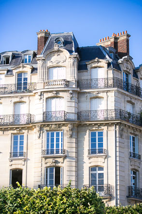 Haussman apartment building in Paris