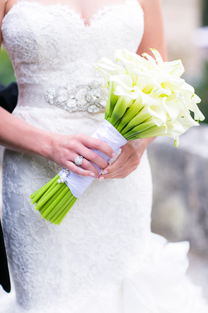 Bride holding Wedding Bouquet