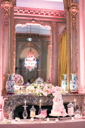 Dessert Table and French Chandelier